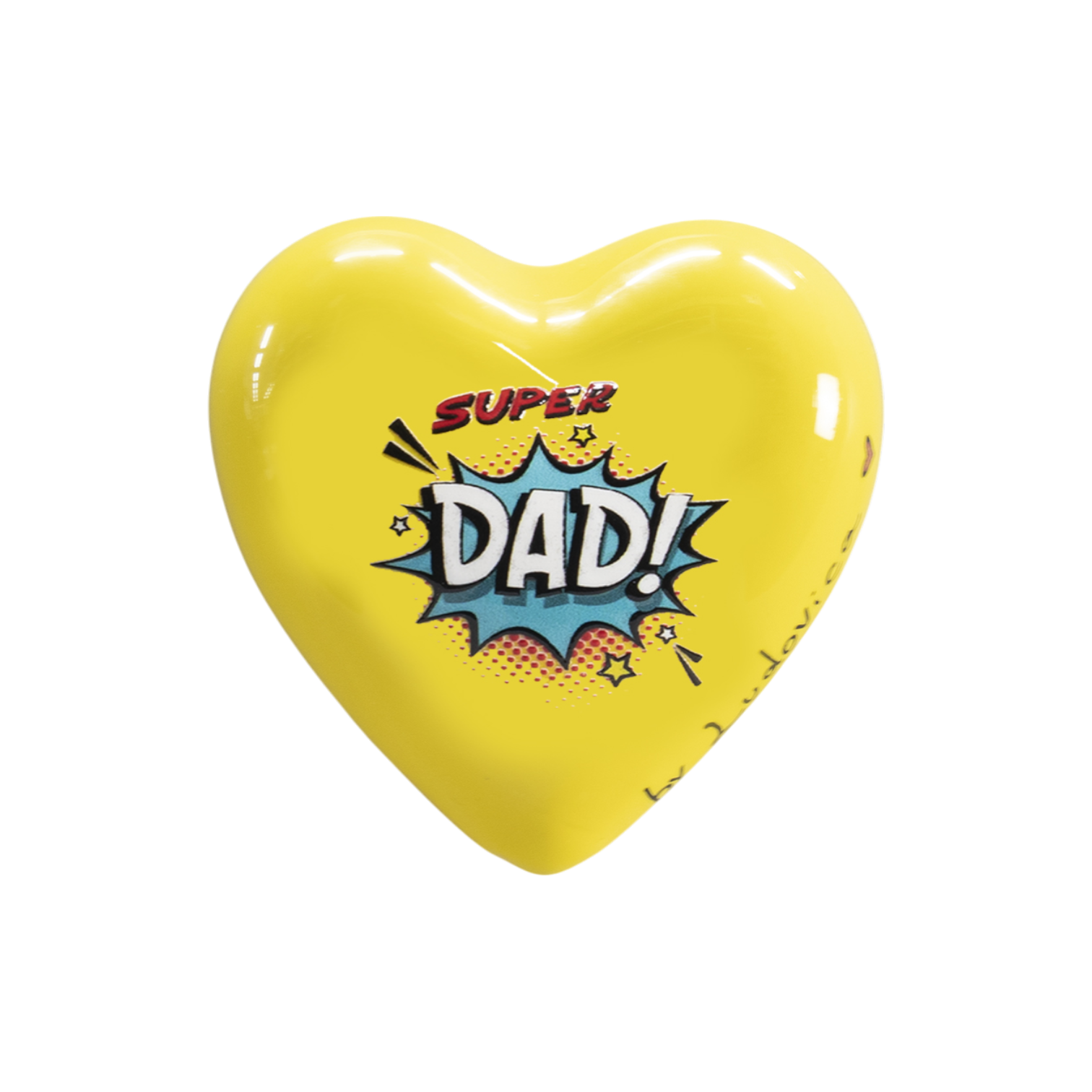 Cuore 10cm Super Dad