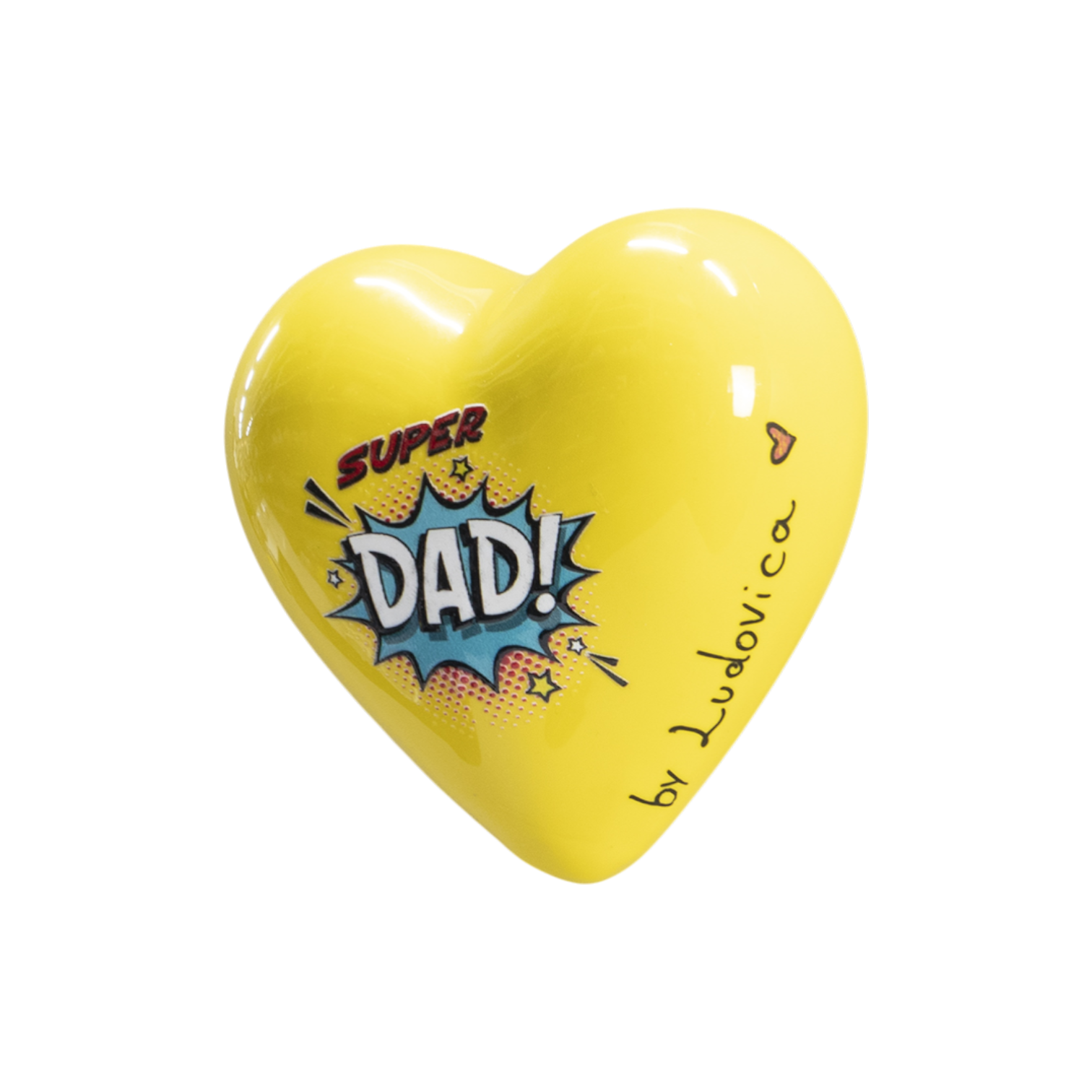 Cuore 10cm Super Dad