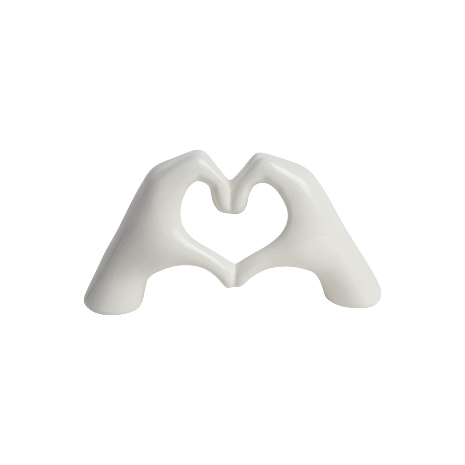 Mani a Cuore Bianco - Siniscalchi Ceramics