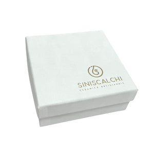 Mani a Cuore Bianco piccola con base - Siniscalchi Ceramics