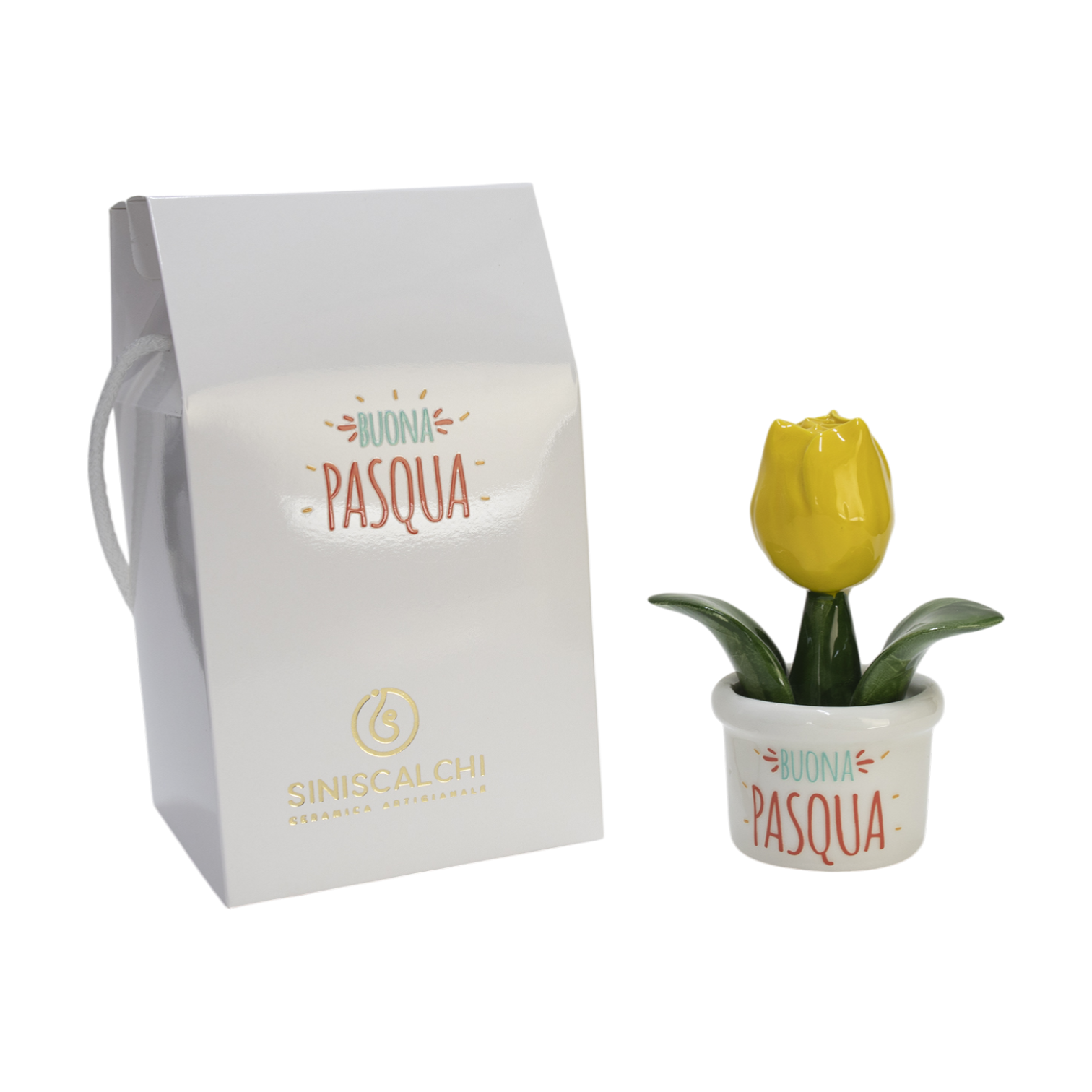 Piantina Tulipano Buona Pasqua