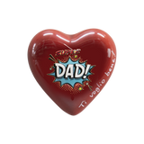 Cuore 10cm Super Dad