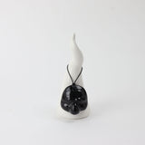 Corno in Ceramica con Maschera di Pulcinella - Siniscalchi Ceramics