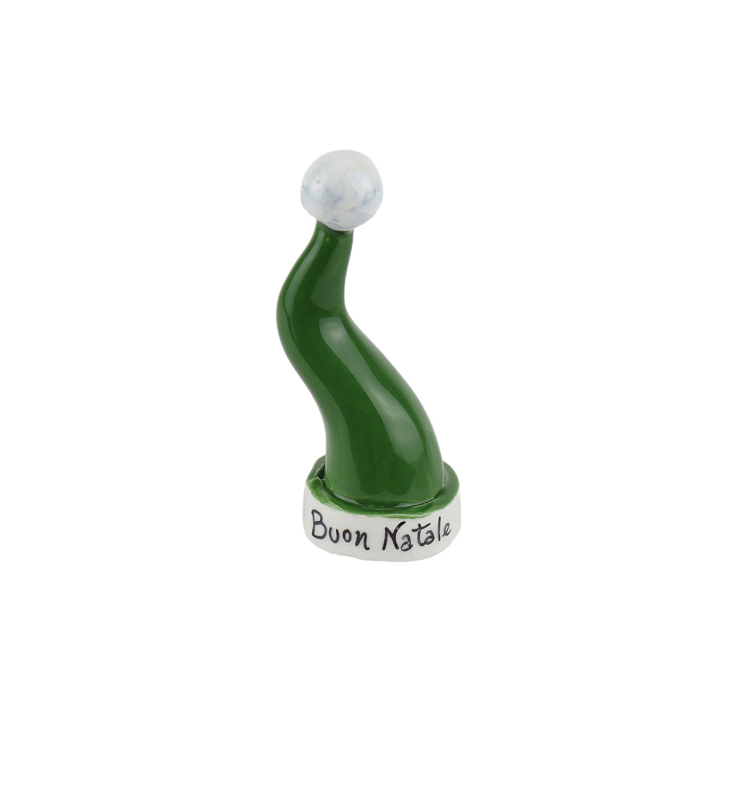 Cappellino di Natale 8cm - Siniscalchi Ceramics