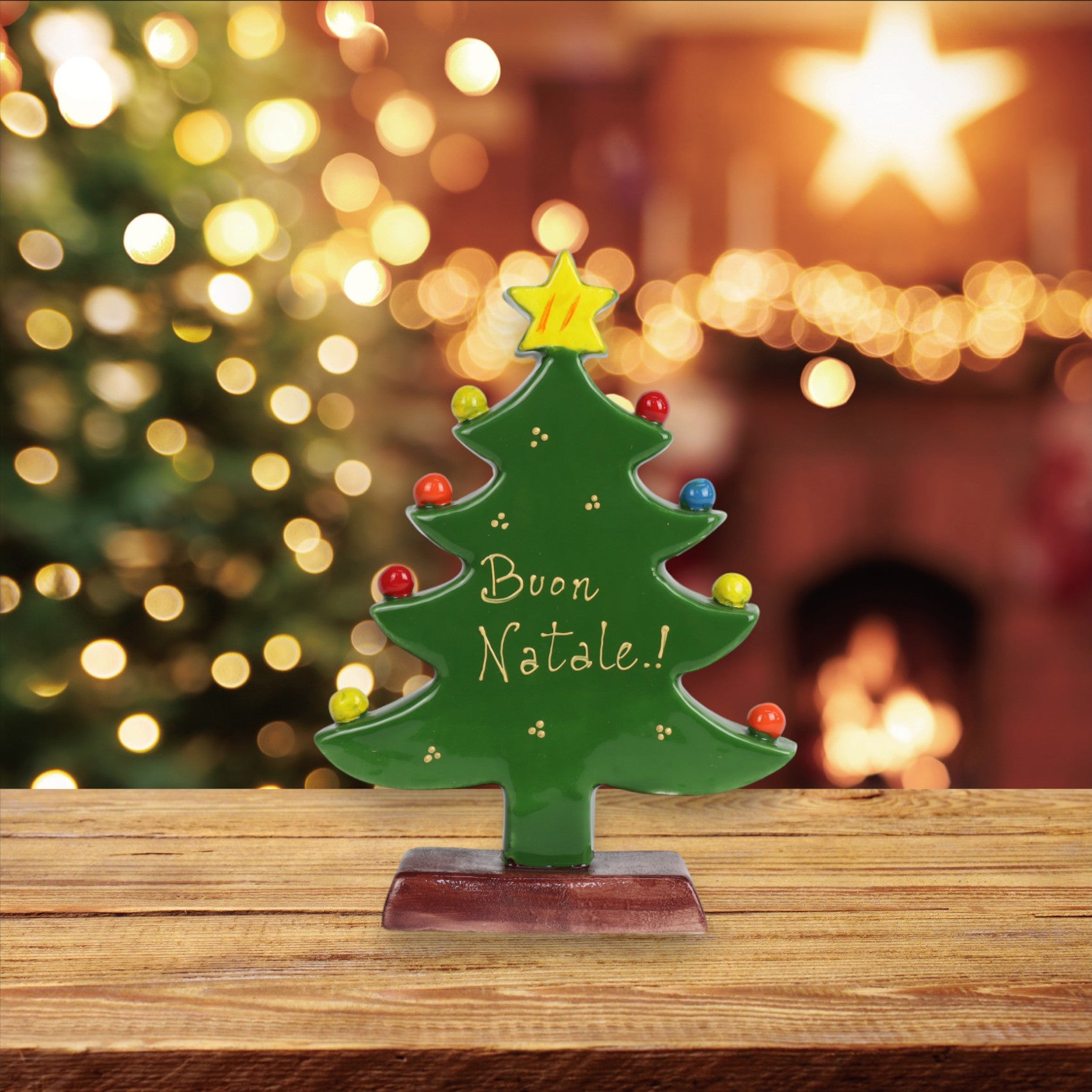 Albero di Natale Slim Verde - Siniscalchi Ceramics
