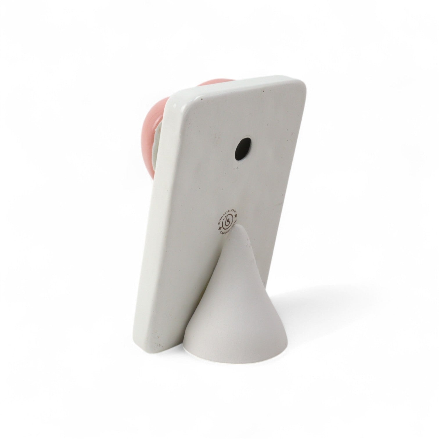 Quadretto con Cuore Rosa - Siniscalchi Ceramics