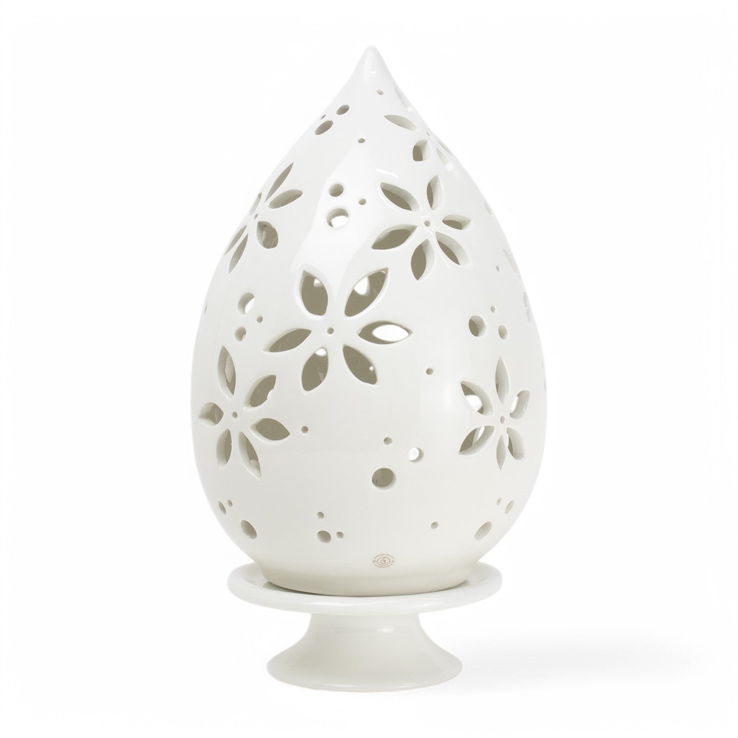 Lampada Goccia 38cm Fiore - Siniscalchi Ceramics