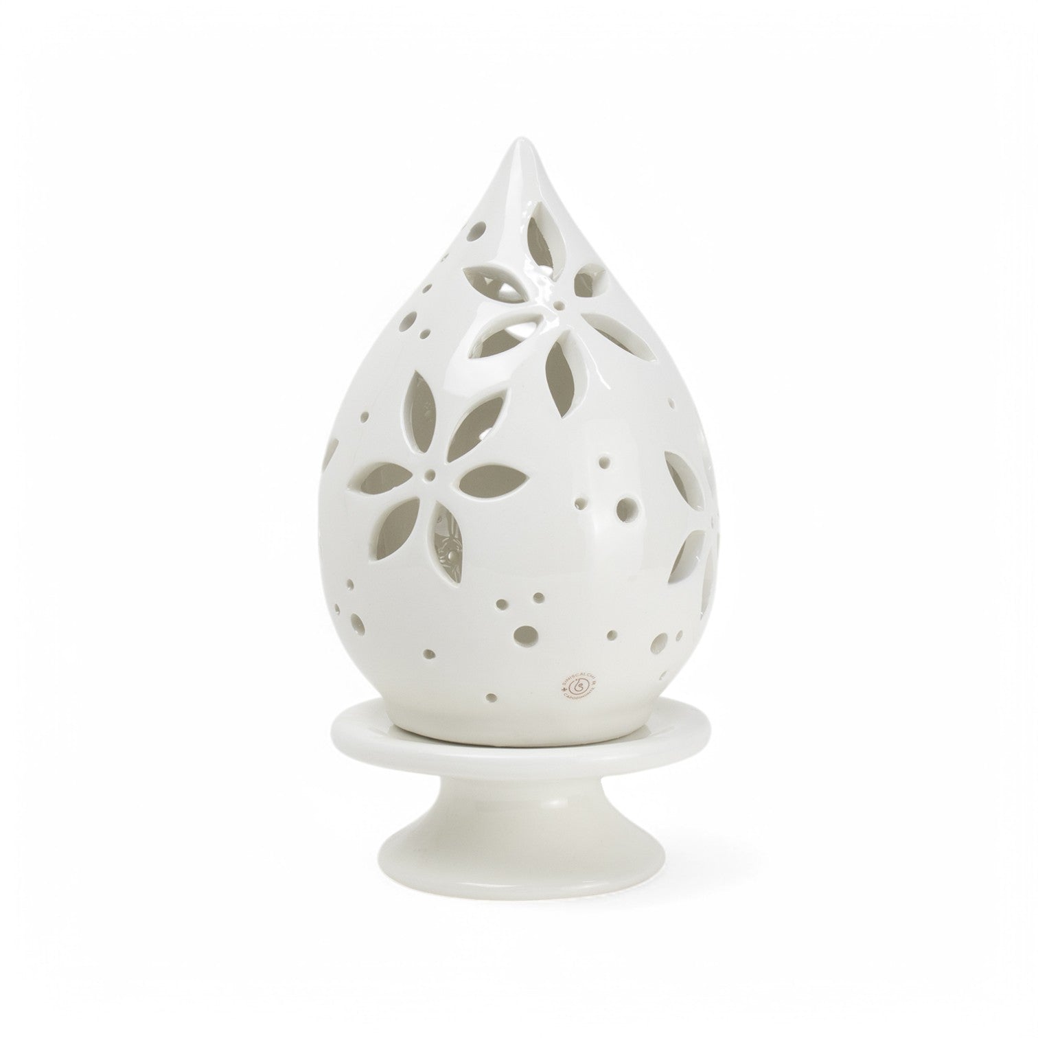 Lampada Goccia 27cm Fiore - Siniscalchi Ceramics