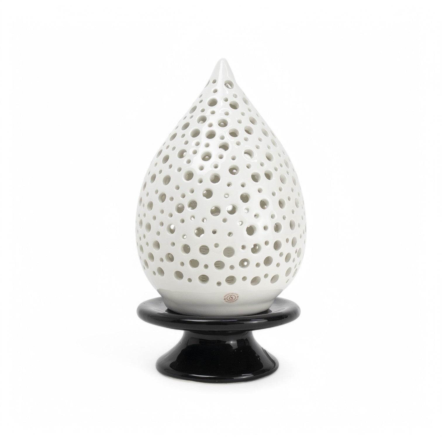 Lampada Goccia 27cm Pois - Siniscalchi Ceramics
