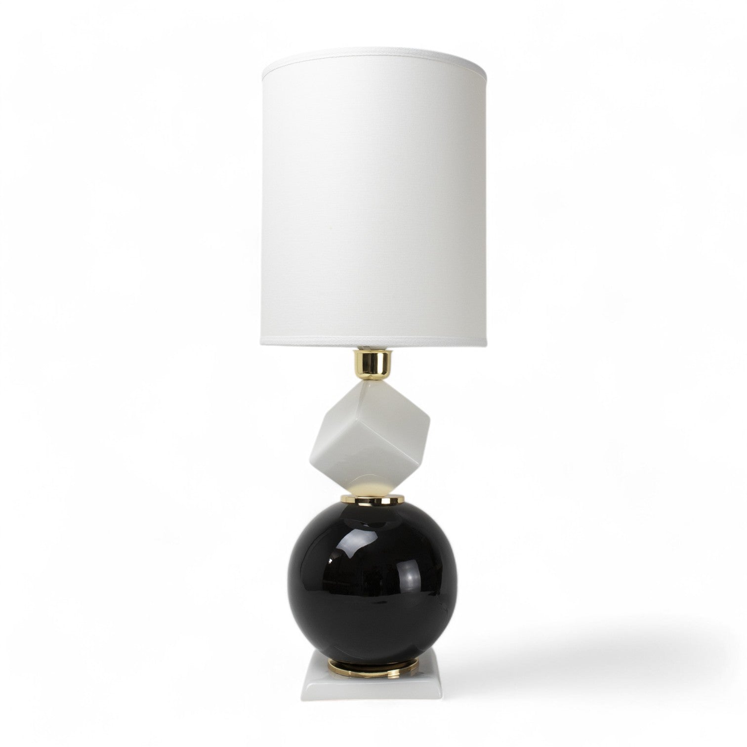 Lume Kubik 70cm Nero - Siniscalchi Ceramics