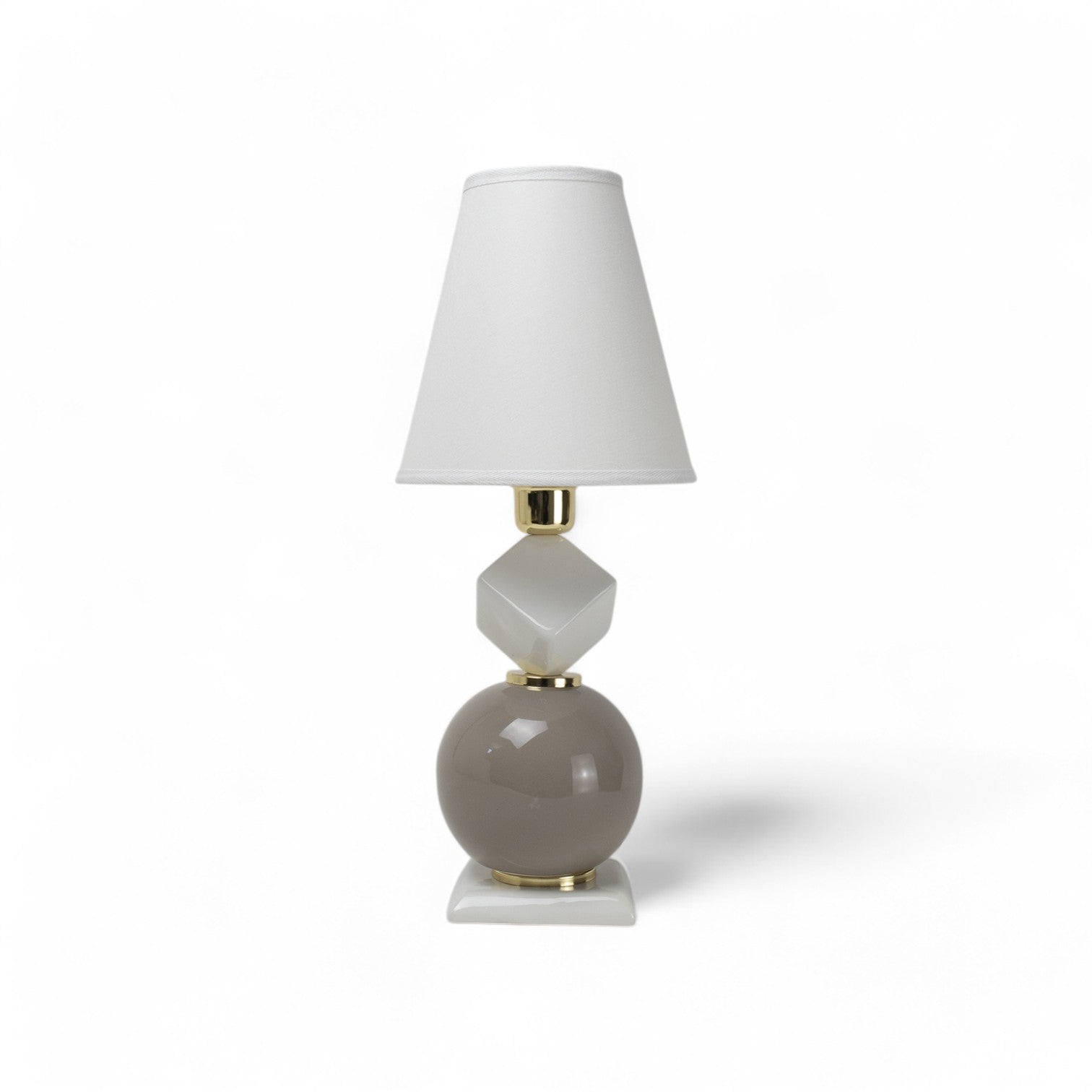 Lume Kubik 46cm Tortora - Siniscalchi Ceramics