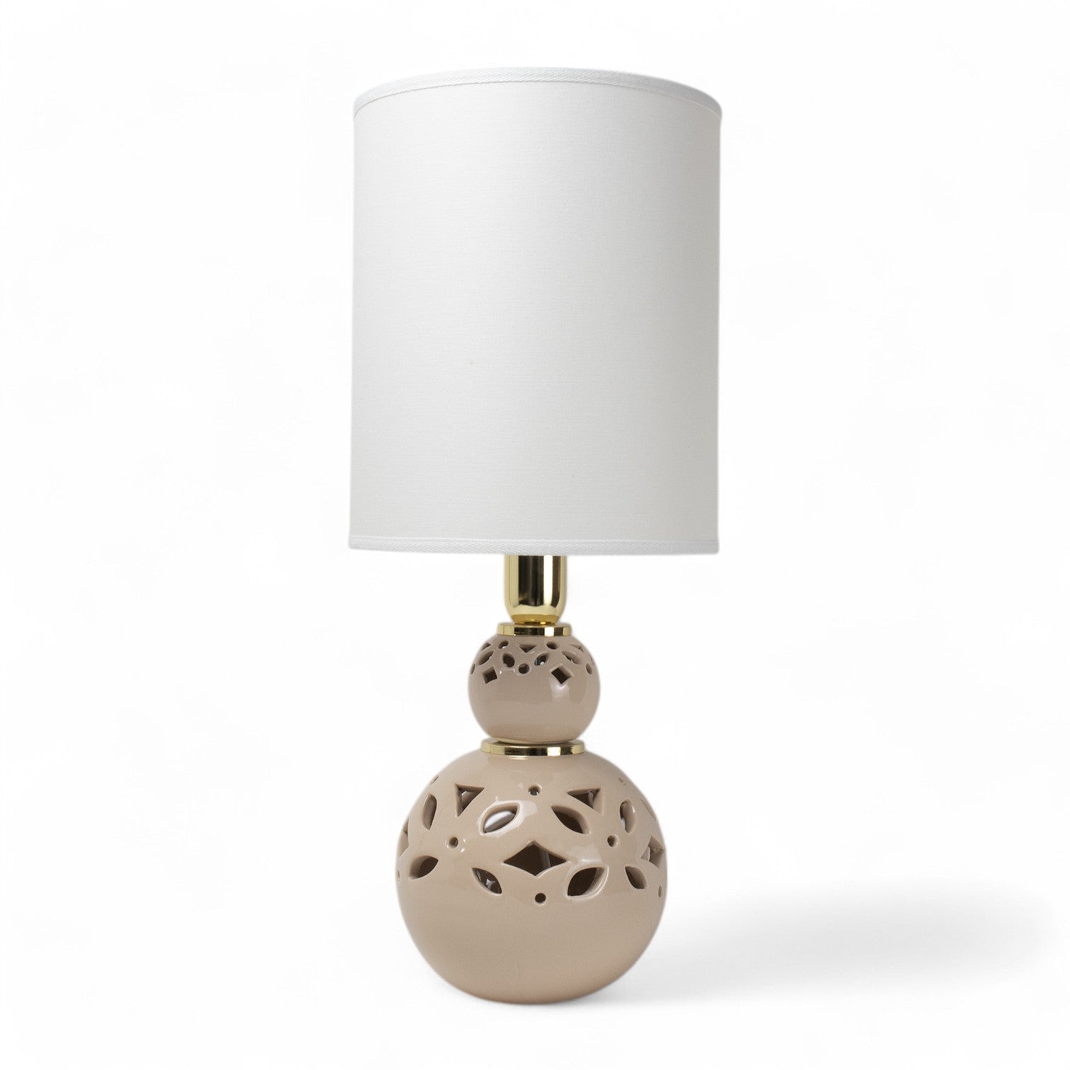 Lume Sfera Oriente 60cm Nocciola - Siniscalchi Ceramics