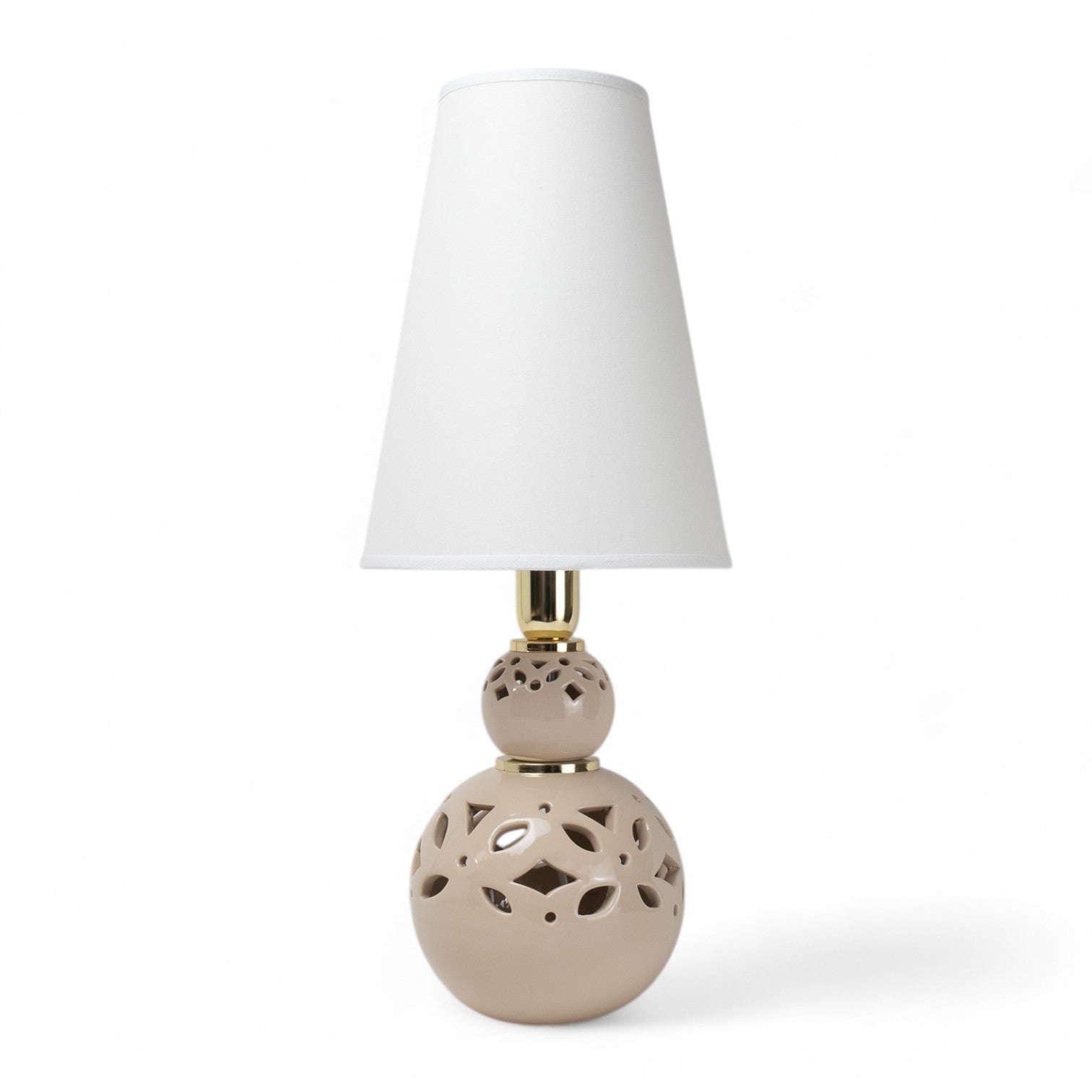 Lume Sfera Oriente 60cm Nocciola - Siniscalchi Ceramics