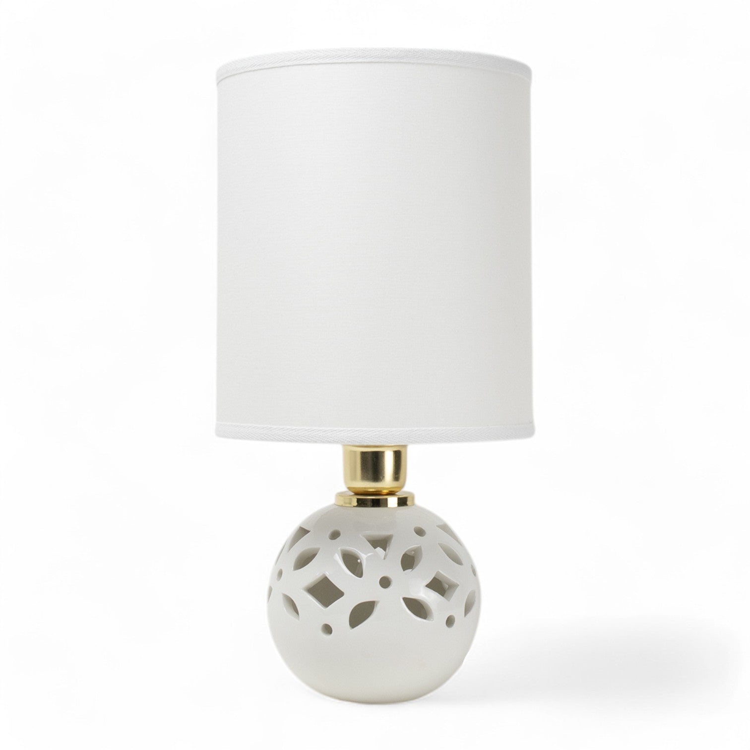 Lume Sfera Oriente 36cm Bianco - Siniscalchi Ceramics