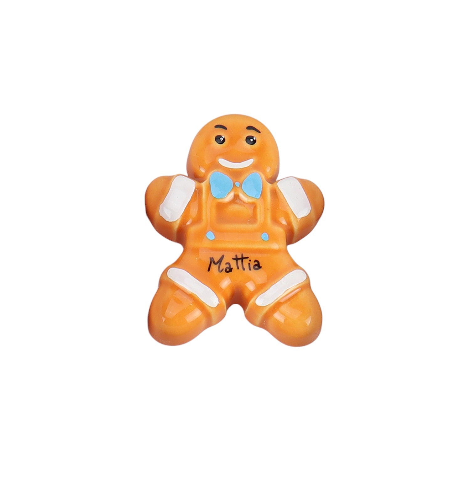 Omino pan di zenzero 6cm magnete - Siniscalchi Ceramics