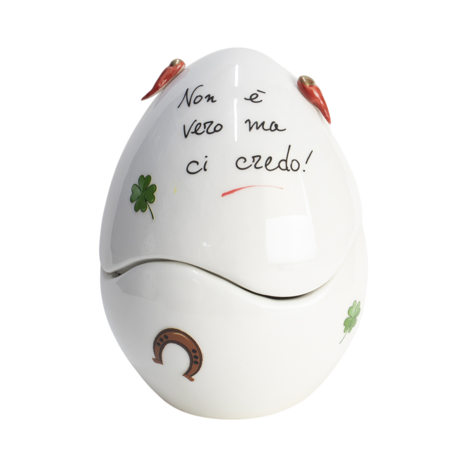 Uova di Pasqua Scaramantico 16cm